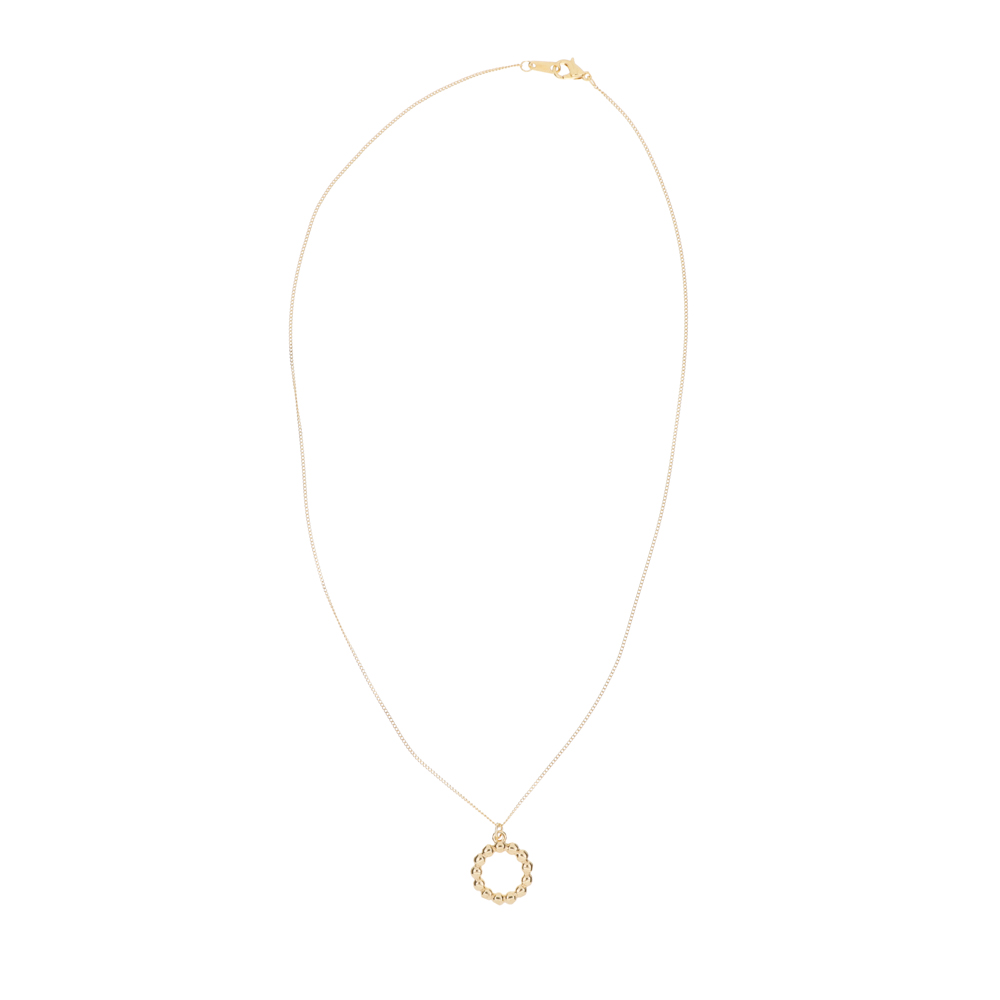 9122 Collar Aro Boleado 45cm 