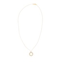 9122 Collar Aro Boleado 45cm 