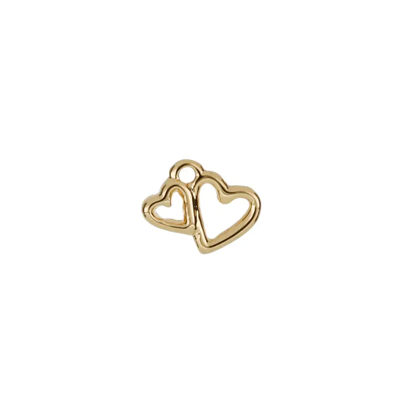5313540 Dije Dos Corazones Silueta 2 Pz