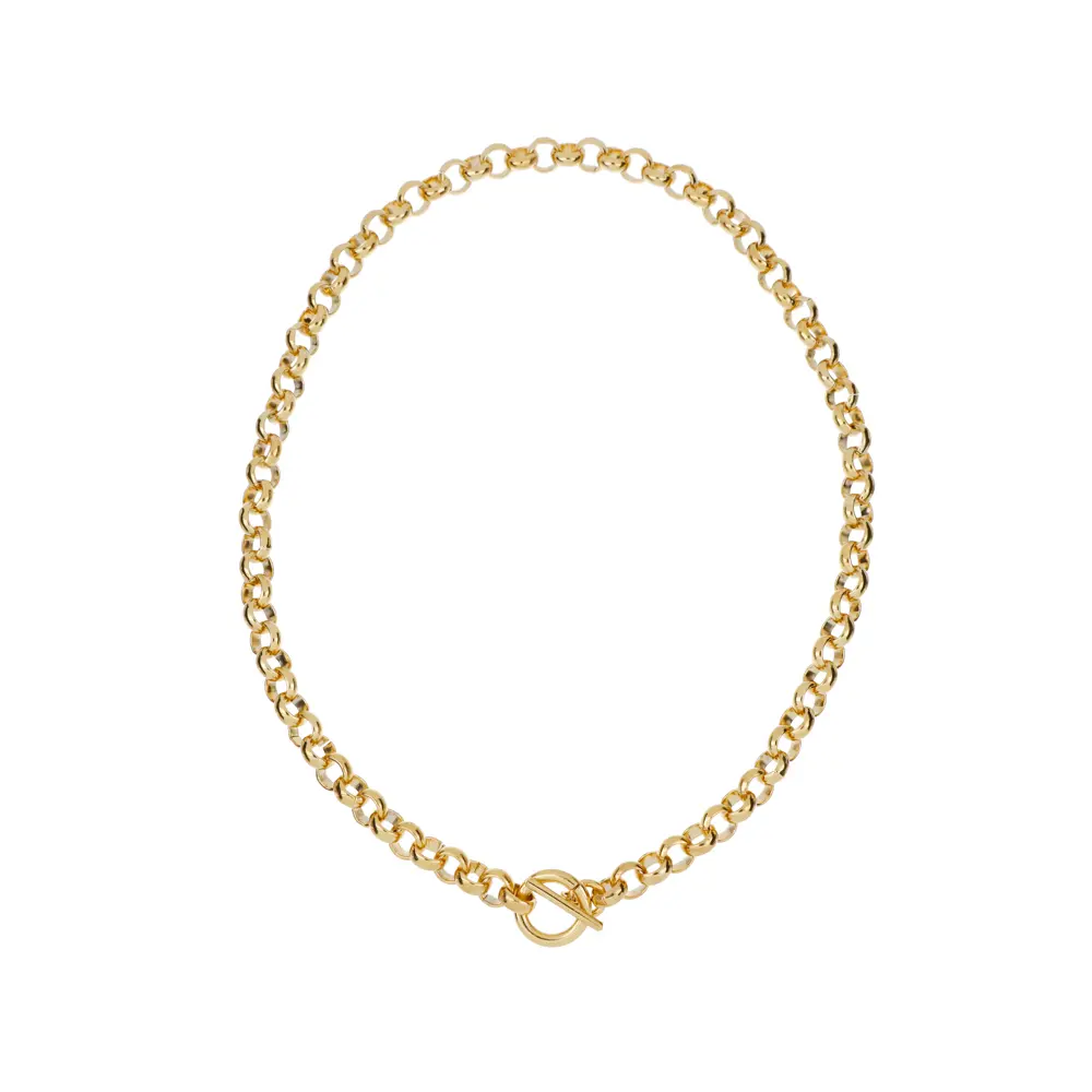 7165 Collar Rolo Broche T (45 cm)