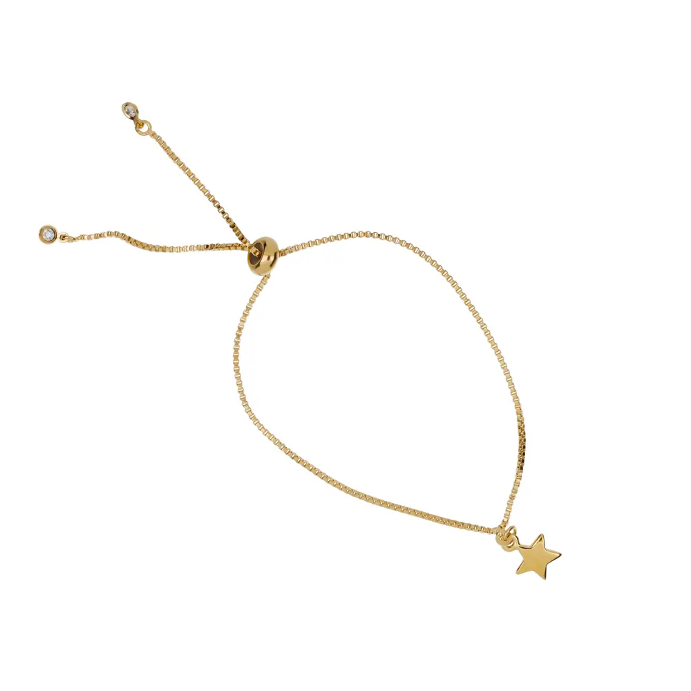 1003 Pulsera  Estrella Lisa