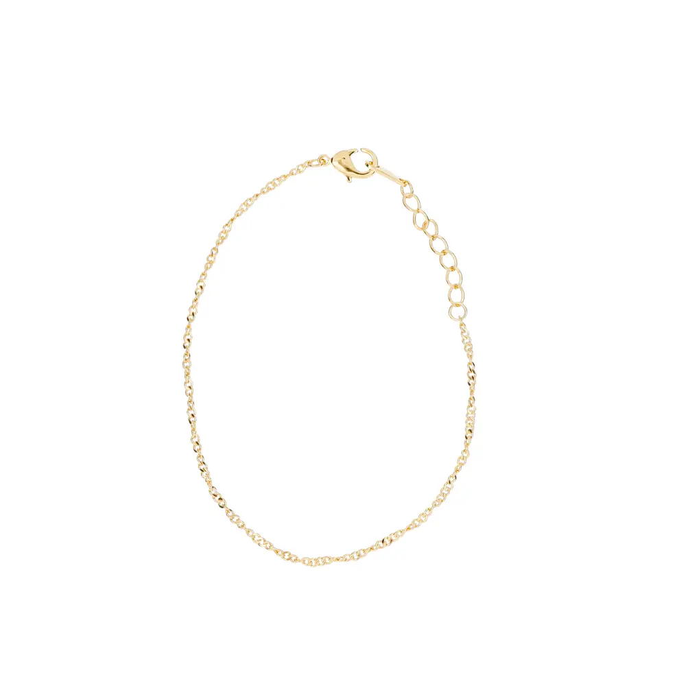 [700416E] 700416E Pulsera Singapur Cal.40,16 Cm + 2Cm Extensión