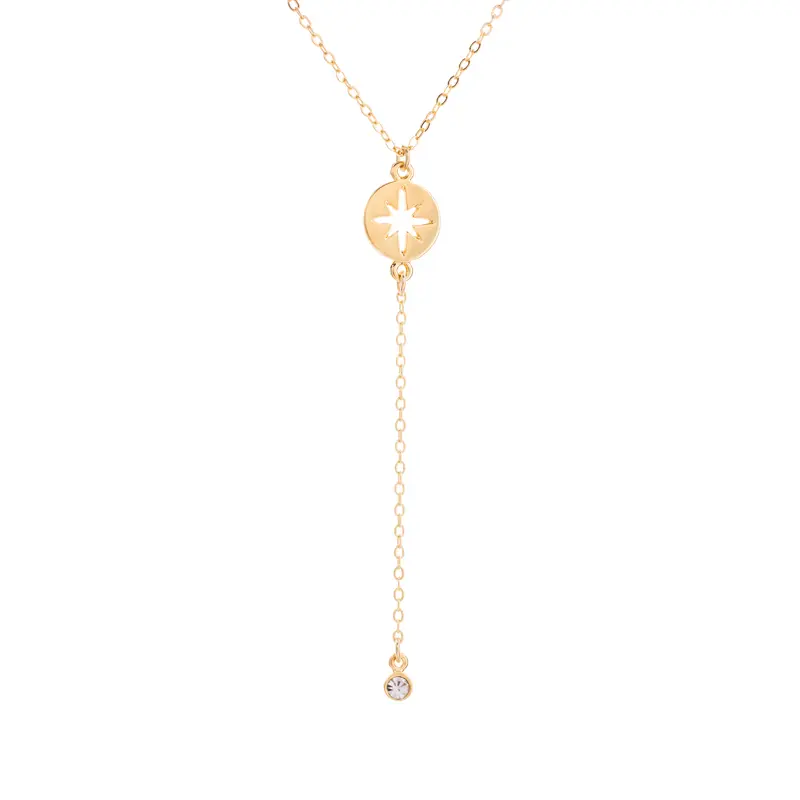 9062 Collar Moneda Estrella