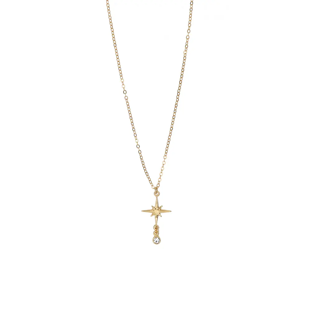 9074 Collar Estrella C/Cristal
