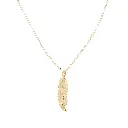 9087 Collar Pluma Gde. 55 Cm