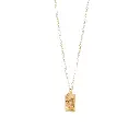 9088 Collar Medalla C/Cristal 45 Cm