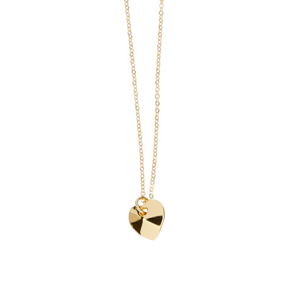 [9098] 9098 Collar Corazón Polígono 45 Cm