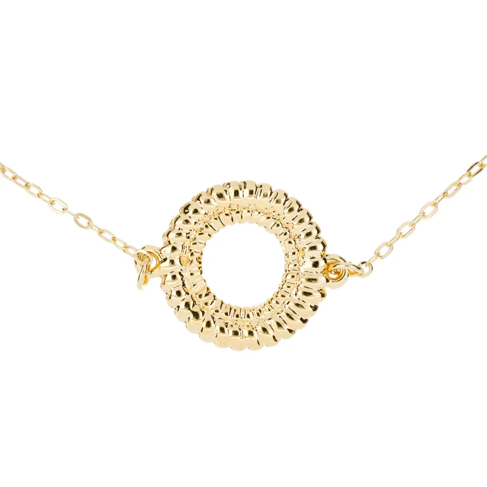 9105 Collar Aro Trenzado 40 Cm