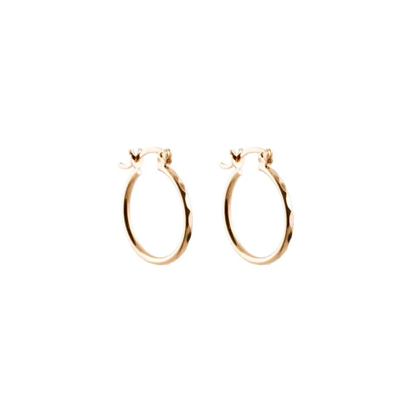 3105 Arracada Facetada 2 Prs