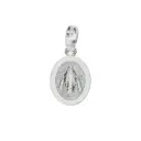 P2011 Medalla San Judas Ovalada Plata .925