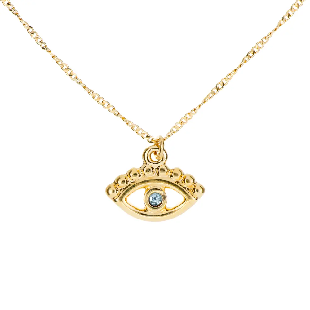 9124 Collar Ojo Azul 45cm 