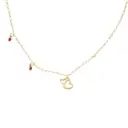 9131 Collar Dos Corazones 45cm