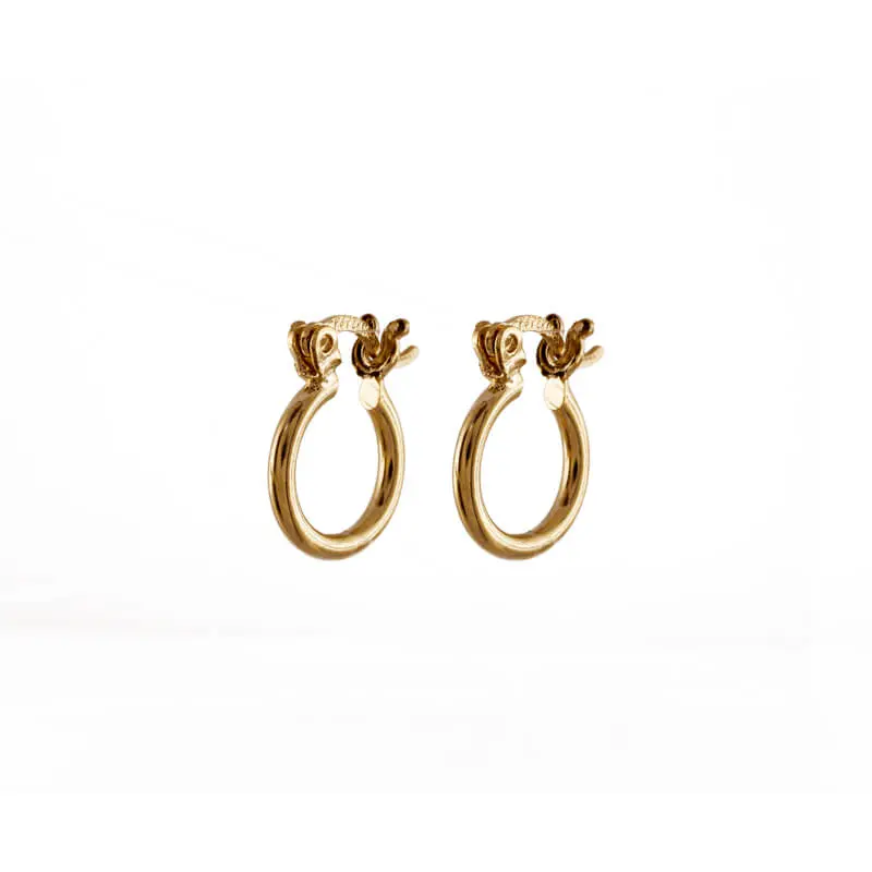 36001 Arracada Lisa Mini 1 Par