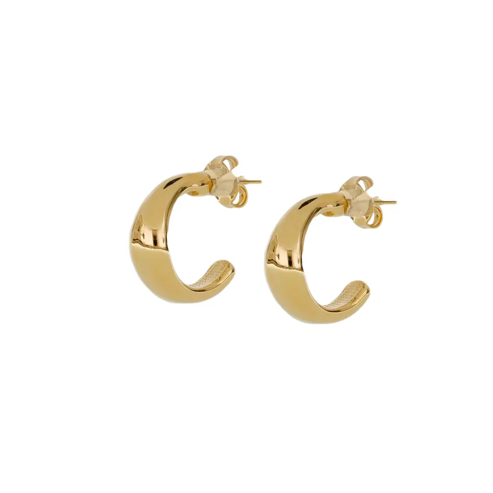 3135114 Arracada Creciente 14K