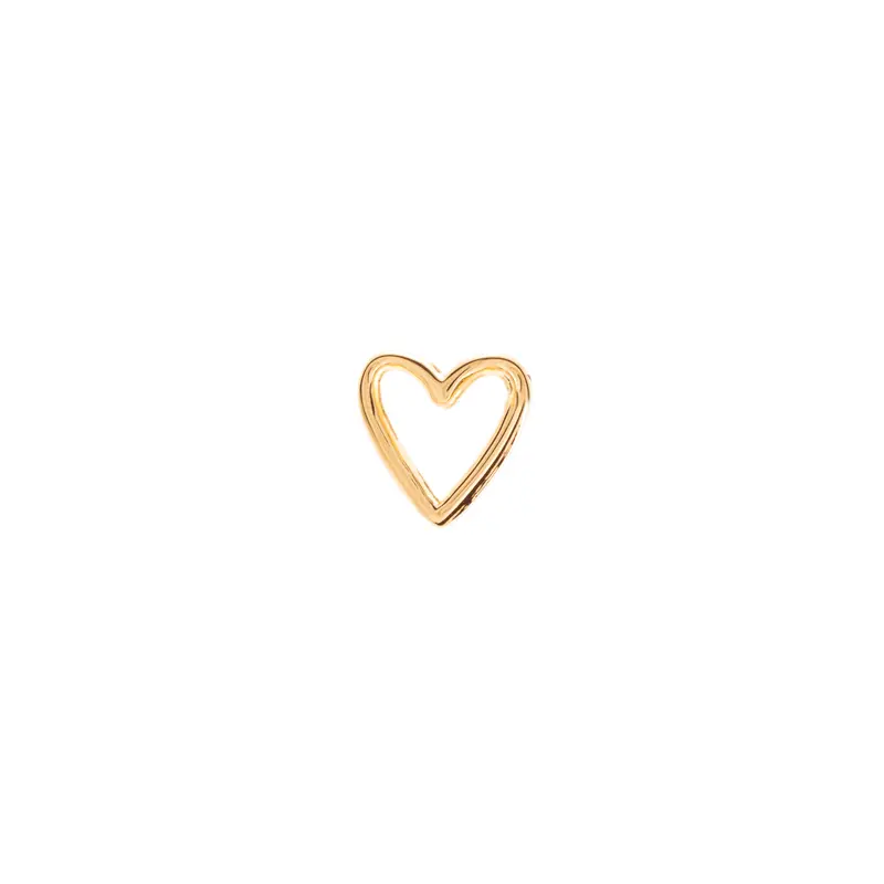 5313426314 Dije Corazón Silueta 3 Pz 14K