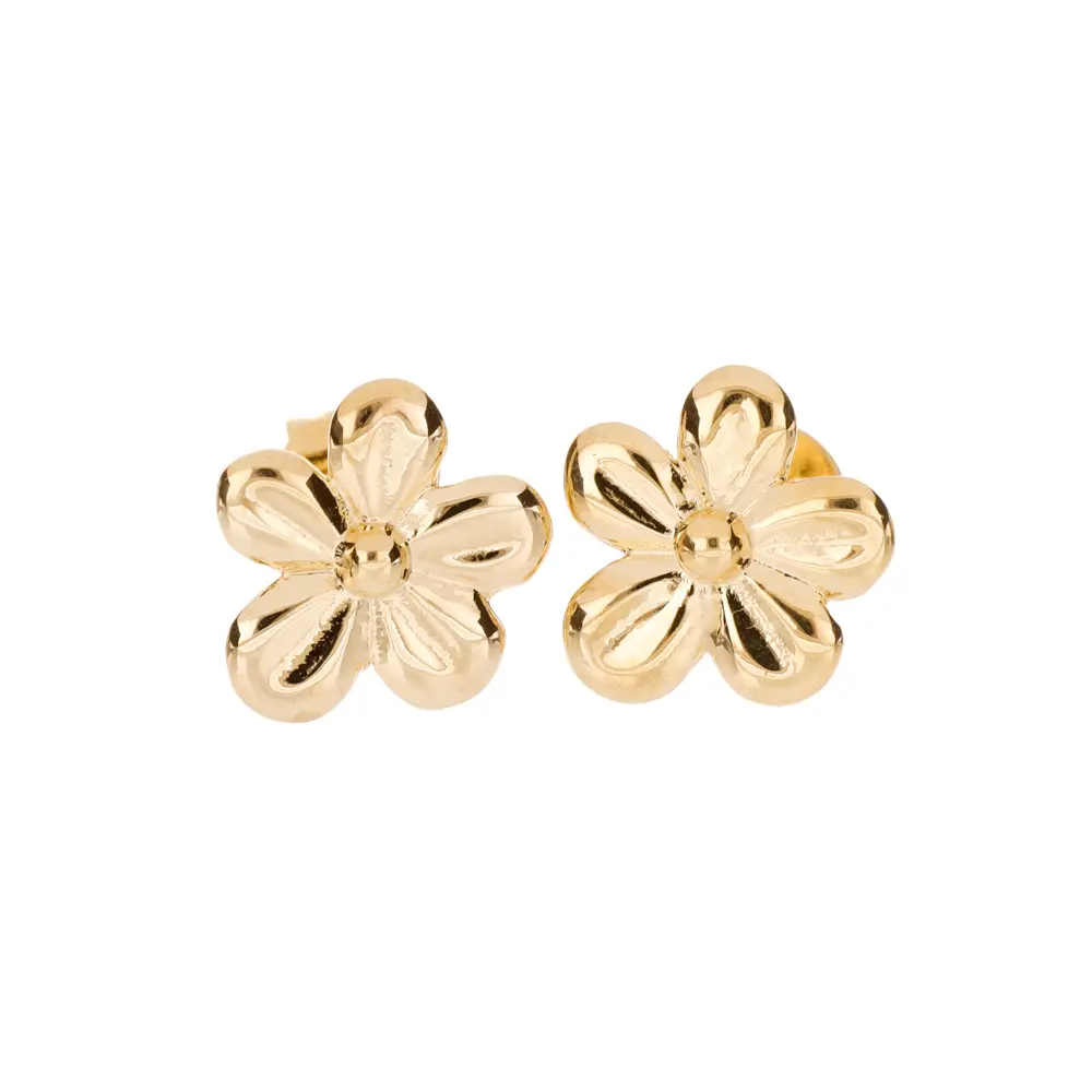 [4032114] 4032114 Broquel Flor 14K
