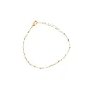 71391614 Pulsera De Bolitas 16 Cm +2Cm Ext 14K