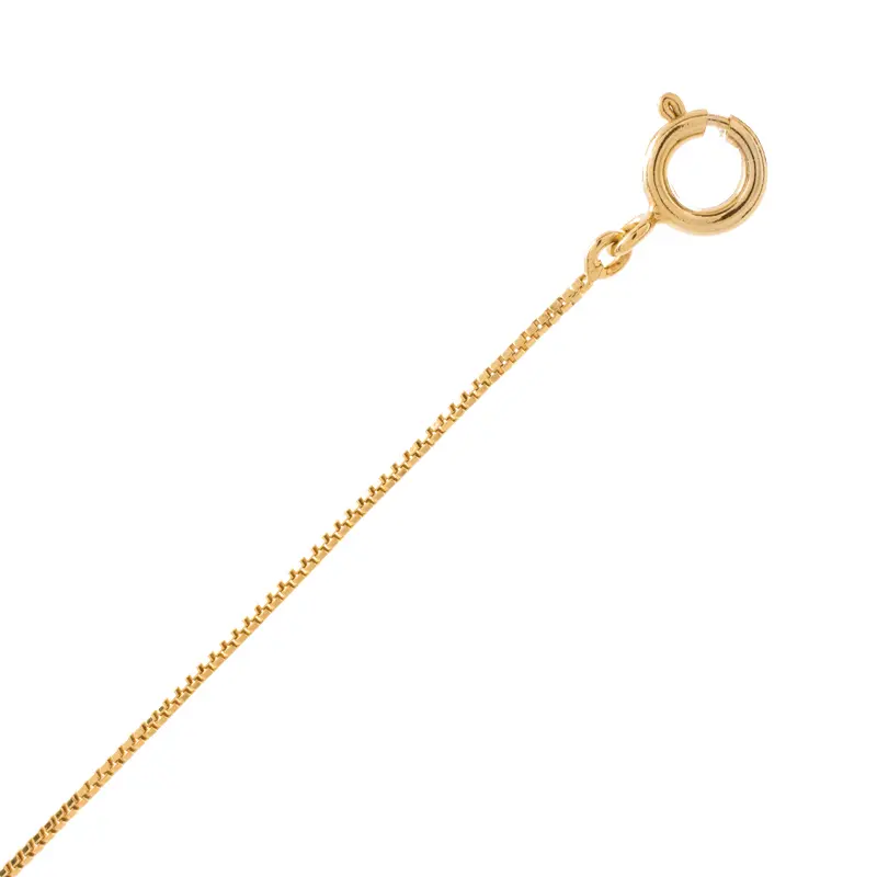 715214 Cadena Box 0.8 Mm 14K
