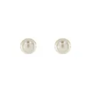 3541114 Broquel Boton Perla 6Mm 14K
