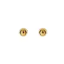 3514114 Broquel Bola Lisa 6mm 14K