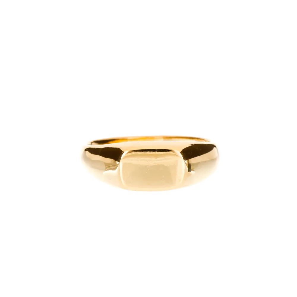 2025 Anillo Sello Rectangular