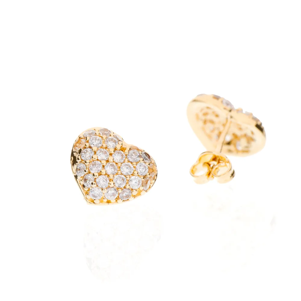 [4054] 4054 Broquel Corazón C/Zirconia