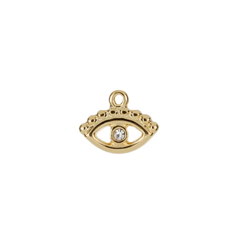 [5313516BC] 5313516BC Dije Ojo Turco C/Cristal Blanco