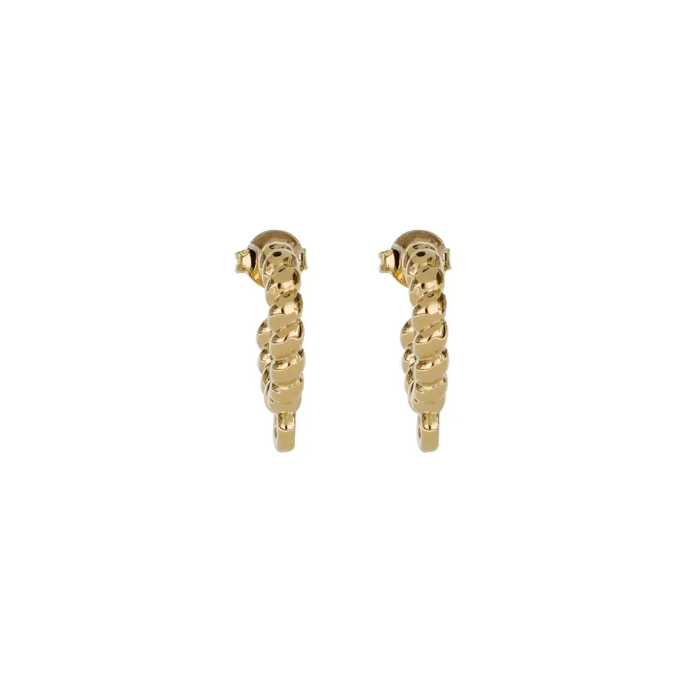 3133 Arracada Trenza Ch. C/Asa