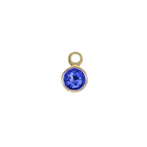 [8131A] 8131A Terminal Mini Cristal Azul Rey 6 Pz