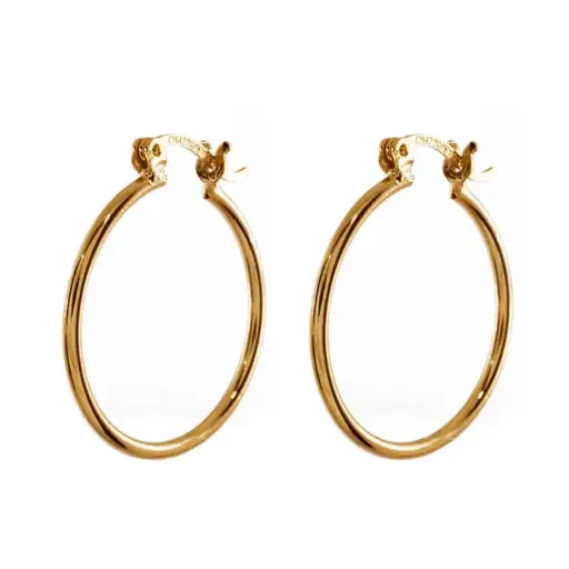 [3607] 3607 Arracada Lisa # 7 6 Prs