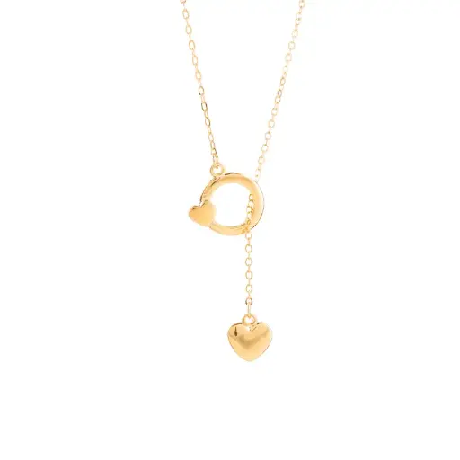 [9059] 9059 Collar Corazón Lateral