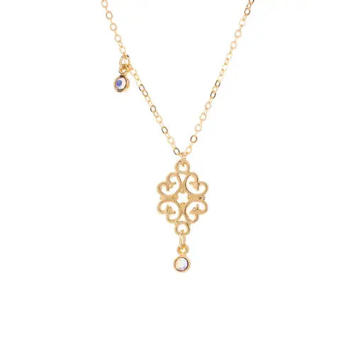 [9064] 9064 Collar Nudo C/ Cristal 45 Cm