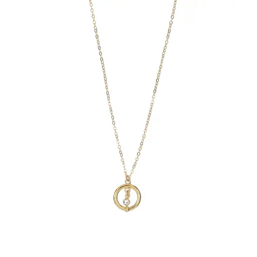 [9075] 9075 Collar Círculo C/Cristal