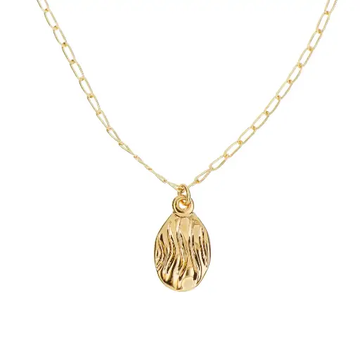 [9112] 9112 Collar Ovalado Ondas 45 Cm