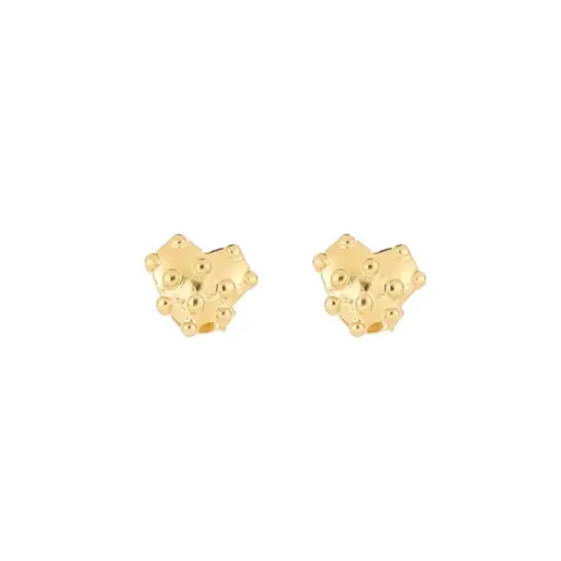 [3976] 3976 Broquel Corazón Boleado Mini 2 Prs
