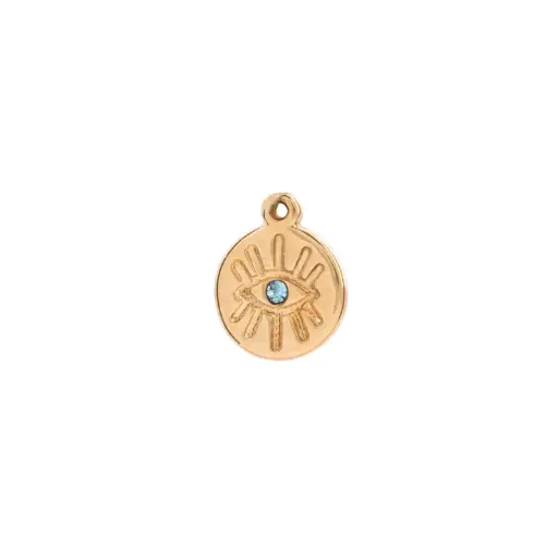 [5313507] 5313507 Dije Moneda Ojo Chico C/Cristal