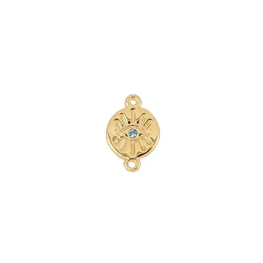 [5313508] 5313508 Dije Moneda Ojo Chico C/Cristal 2 Asas