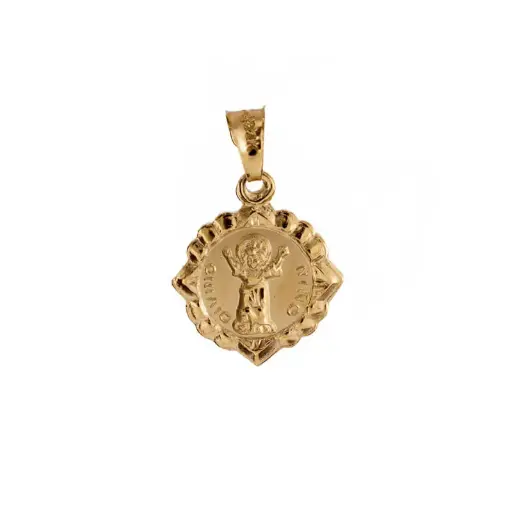 [5447] 5447 Dije Medalla Estrella Divino Niño