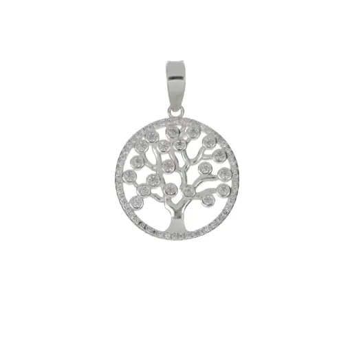 [P2006] P2006 Dije Árbol de la Vida Plata .925