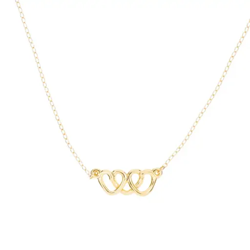 9123 Collar Tres Corazones 42.5cm