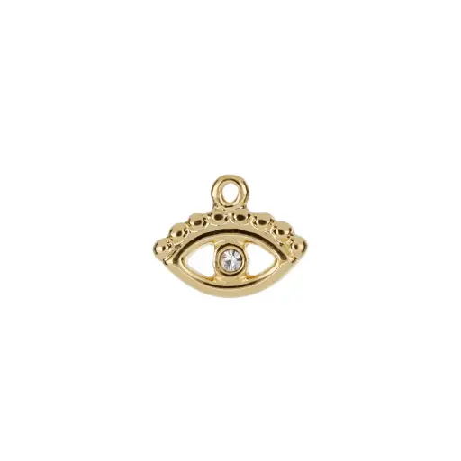 [5313516BC] 5313516BC Dije Ojo Turco C/Cristal Blanco