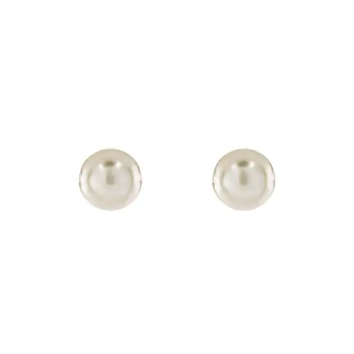 [3541] 3541 Broquel Boton Perla 6Mm